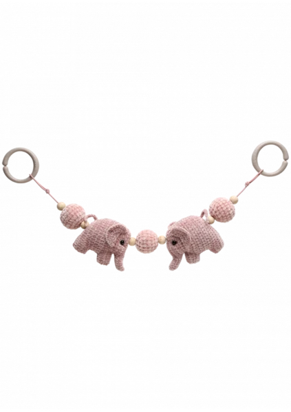 96270 - Elefant barnevognskæde